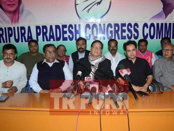 Tripura : Congress to organize two days long party-programme from February 24